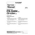 Cover page of PIONEER CSG304 XE Service Manual