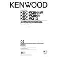 Cover page of KENWOOD KDC-W3544W Owner's Manual