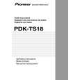 Cover page of PIONEER PDK-TS18 Owner's Manual