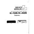 Cover page of LUXMAN K-405 Service Manual