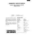 Cover page of ONKYO DXC600 Service Manual