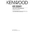 Cover page of KENWOOD KR-200HT Owner's Manual