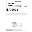 Cover page of PIONEER BA-9628/KU Service Manual