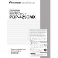 Cover page of PIONEER PDP-425CMX/LUC5 Owner's Manual