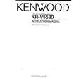 Cover page of KENWOOD KRV5580 Owner's Manual