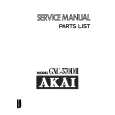 Cover page of AKAI GXC-570DII Service Manual