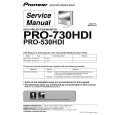 Cover page of PIONEER PRO-730HDI Service Manual