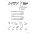 Cover page of KENWOOD KRC-507S Service Manual