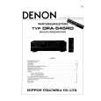 Cover page of DENON DRA545RD Service Manual