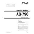 Cover page of TEAC AG-790 Service Manual