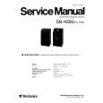 Cover page of TECHNICS SB-4500 Service Manual