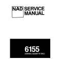 Cover page of NAD 6155 Service Manual