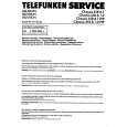 Cover page of TELEFUNKEN P460DV Service Manual