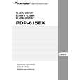Cover page of PIONEER PDP-615EX Owner's Manual