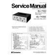 Cover page of TECHNICS SU7100/K Service Manual
