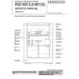 Cover page of KENWOOD RXD-M31 Service Manual