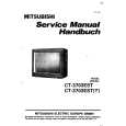 Cover page of MITSUBISHI CT3703EST/Y Service Manual