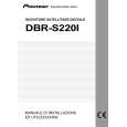 Cover page of PIONEER DBR-S220I/NYXK/IT Owner's Manual