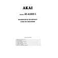 Cover page of AKAI AT-A305 Service Manual
