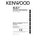 Cover page of KENWOOD SLG-7 Owner's Manual