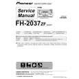 Cover page of PIONEER FH2037ZF Service Manual