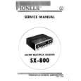 Cover page of PIONEER SX-800 Service Manual
