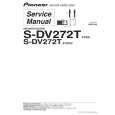 Cover page of PIONEER S-DV272T/XTW/E Service Manual