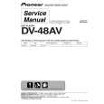 Cover page of PIONEER DV-48AV/KUXZT/CA Service Manual