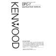 Cover page of KENWOOD DPC-7 Owner's Manual