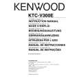 Cover page of KENWOOD KTC-V300E Owner's Manual