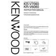 Cover page of KENWOOD KR-V6060 Owner's Manual