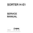 Cover page of CANON HE1 Service Manual