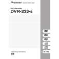 Cover page of PIONEER DVR-233-S/LF Owner's Manual