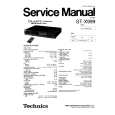 Cover page of TECHNICS STX999 Service Manual