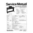 Cover page of TECHNICS SX-PX33V Service Manual