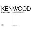 Cover page of KENWOOD KMD-D400 Owner's Manual