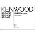 Cover page of KENWOOD KRC-35R Owner's Manual