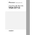 Cover page of PIONEER VSX-D712-S/NKXJI Owner's Manual