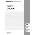 Cover page of PIONEER DVJ-X1/TL Owner's Manual