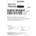 Cover page of PIONEER KEH-P4700 Service Manual