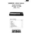 Cover page of ONKYO PT-33 Service Manual