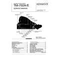 Cover page of KENWOOD TM702A Service Manual