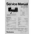 Cover page of TECHNICS SHCH700 Service Manual