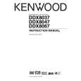 Cover page of KENWOOD DDX8037 Owner's Manual