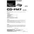 Cover page of PIONEER CDFM7 Service Manual