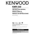 Cover page of KENWOOD KMR-330 Owner's Manual