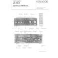 Cover page of KENWOOD A-93 Service Manual