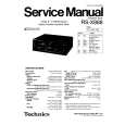 Cover page of TECHNICS RS-X888 Service Manual