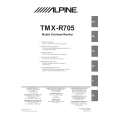 Cover page of ALPINE TMX-R705 Owner's Manual