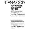 Cover page of KENWOOD KDC-MP2028 Owner's Manual